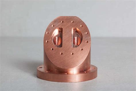 copper cnc machined parts|machinability of copper 110.